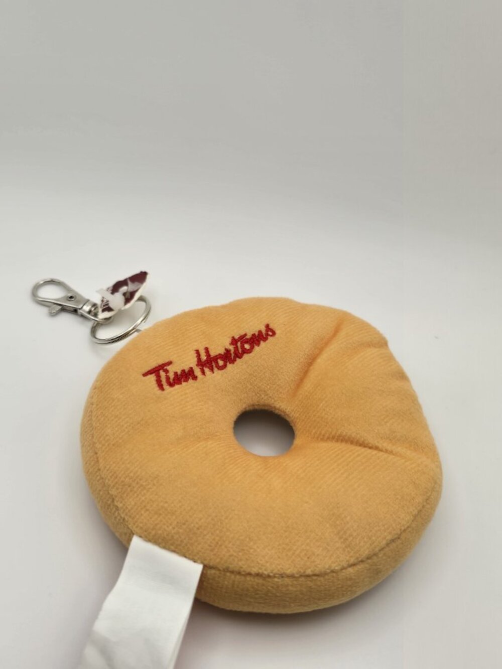 Tim Hortons Bag Charm Plush Sprinkle Vanilla Donut 2024 Canadian Exclusive - Picture 4 of 5